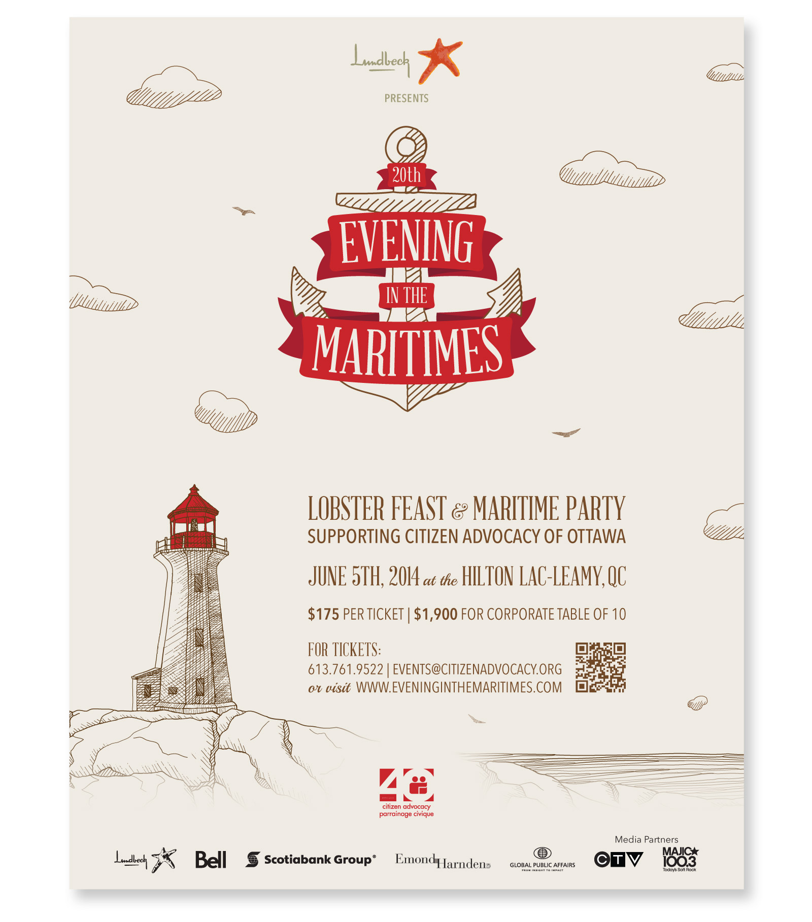 Evening in the Maritimes Poster